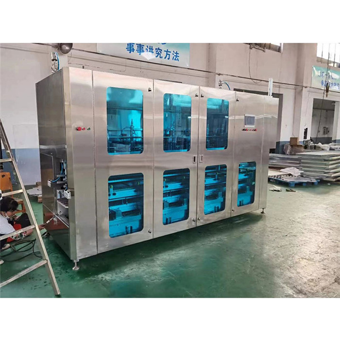 चीन आर्थिक सटीक धुलाई कपड़े धोने डिटर्जेंट फली मशीन तरल फली डिटर्जेंट उत्पादन मशीन